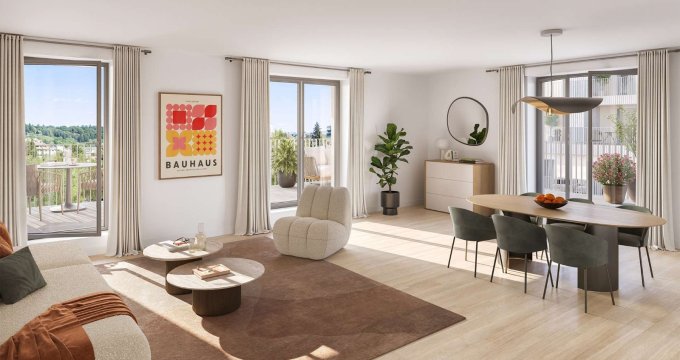 Achat / Vente appartement neuf Annecy secteur Seynod proche gare SNCF (74600) - Réf. 12894