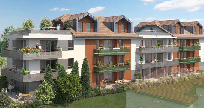 Achat / Vente appartement neuf Beaumont en plein coeur de bourg (74160) - Réf. 12268
