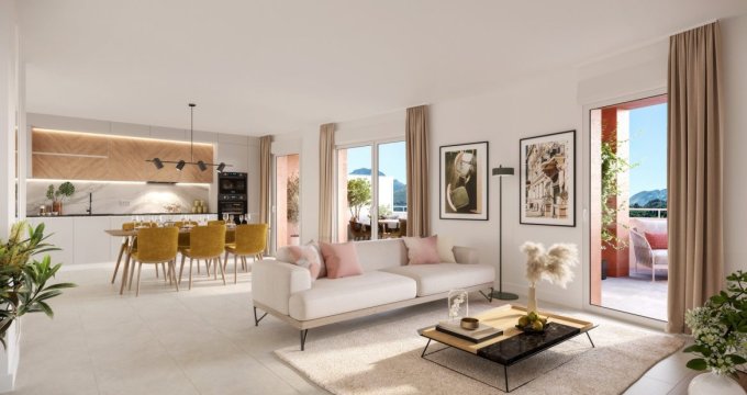 Achat / Vente appartement neuf Chambéry à 7 minutes en vélo du centre (73000) - Réf. 8340