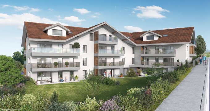 Achat / Vente appartement neuf Cusy au centre du village (74540) - Réf. 6770