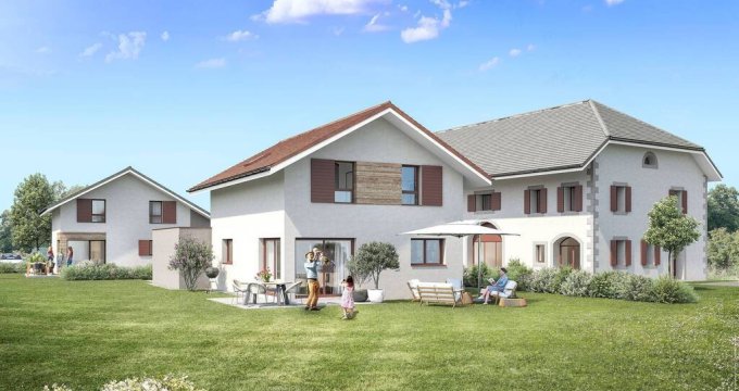 Achat / Vente appartement neuf Hauteville-sur-Fier à 16 km d’Annecy (74150) - Réf. 12129