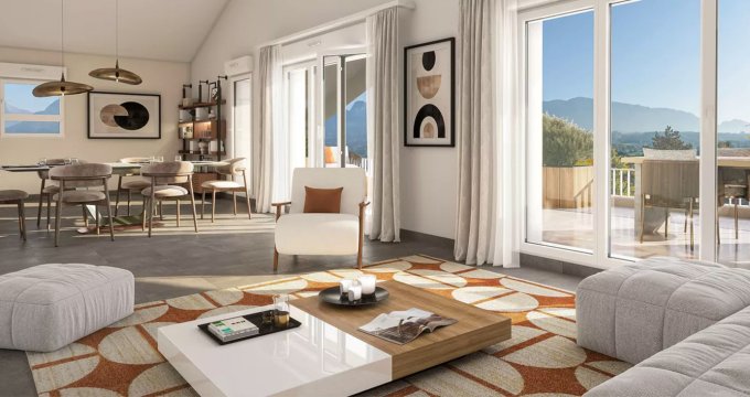 Achat / Vente appartement neuf La Roche-sur-Foron face à la gare SNCF (74800) - Réf. 13773