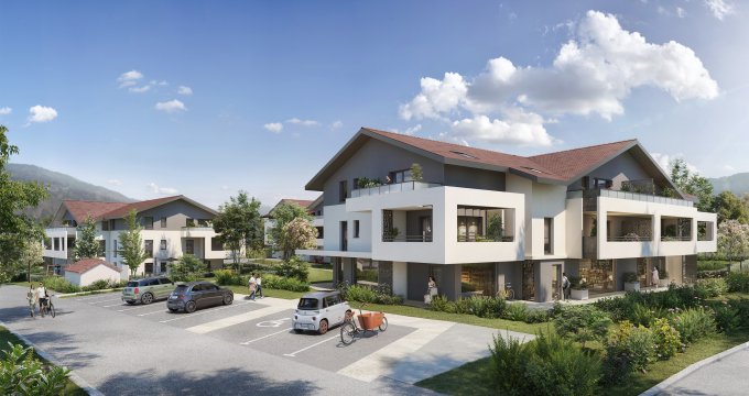 Achat / Vente appartement neuf Marcellaz-en-Faucigny environnement privilégié proche Genève (74250) - Réf. 8018