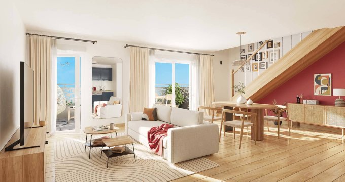 Achat / Vente appartement neuf Poisy à 13 minutes en voiture du Lac d’Annecy (74330) - Réf. 12266