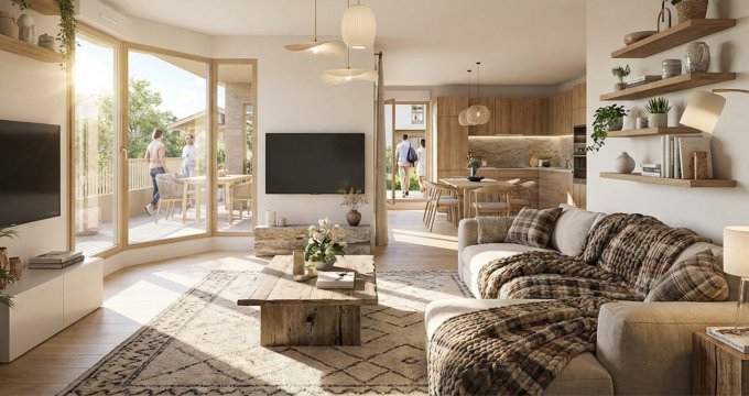 Achat / Vente appartement neuf Prévessin-Moëns à 15 min du lac Léman (01280) - Réf. 13864