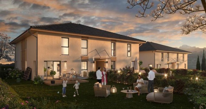 Achat / Vente appartement neuf Sales village familial au cœur de l'Albanais (74150) - Réf. 8005