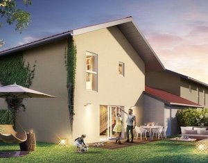 Achat / Vente appartement neuf Allinges villas mitoyennes au cœur du village (74200) - Réf. 1125