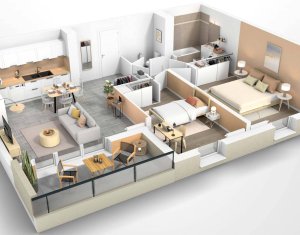 Achat / Vente appartement neuf Mouxy 30 min des pistes de ski (73100) - Réf. 6597