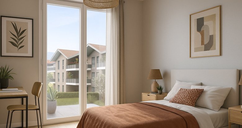 Achat / Vente appartement neuf Allinges sur les hauteurs des rives du Léman (74200) - Réf. 13657