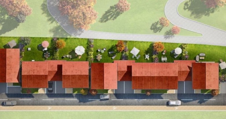 Achat / Vente appartement neuf Allinges villas mitoyennes au coeur du village (74200) - Réf. 1125