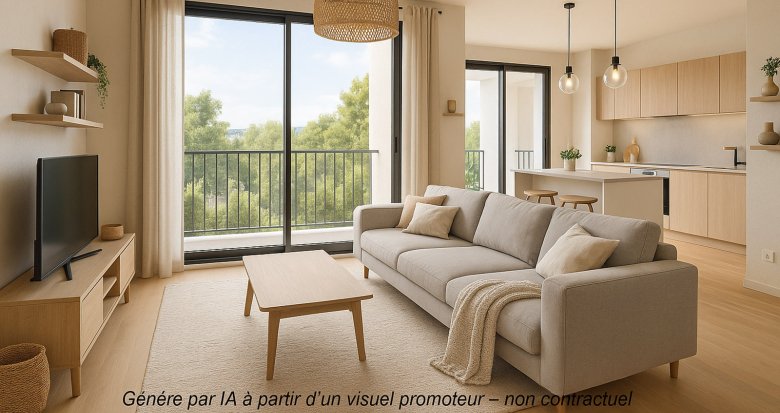 Achat / Vente appartement neuf Allonzier-la-Caille à 20 min de la douane de Bardonnex (74350) - Réf. 13482