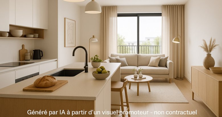 Achat / Vente appartement neuf Allonzier-la-Caille à 20 min de la douane de Bardonnex (74350) - Réf. 13482
