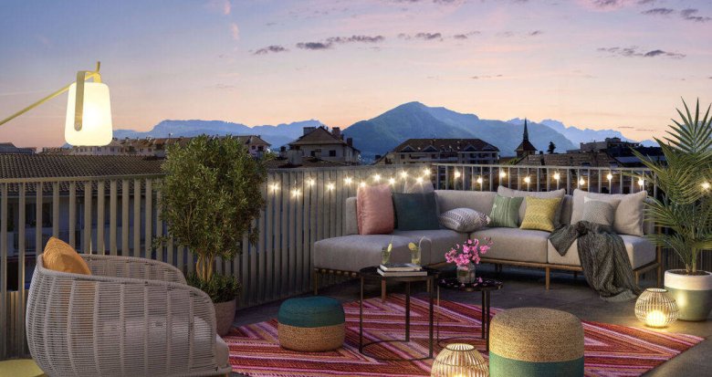 Achat / Vente appartement neuf Annecy à 8 minutes à vélo du Pont des Amours (74000) - Réf. 11788