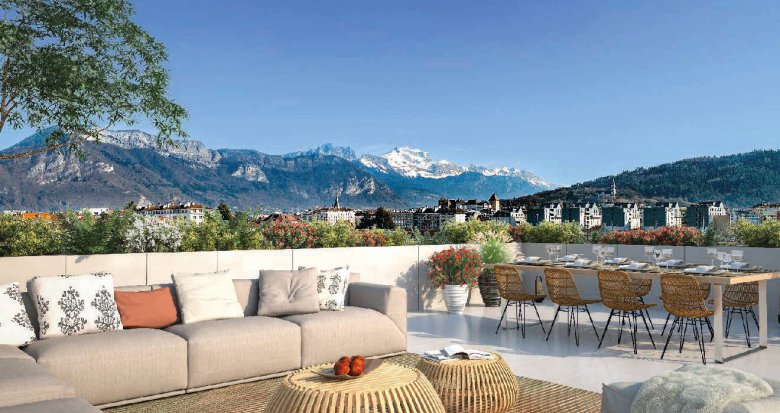 Achat / Vente appartement neuf Annecy au cœur du quartier des Hirondelles (74000) - Réf. 7003