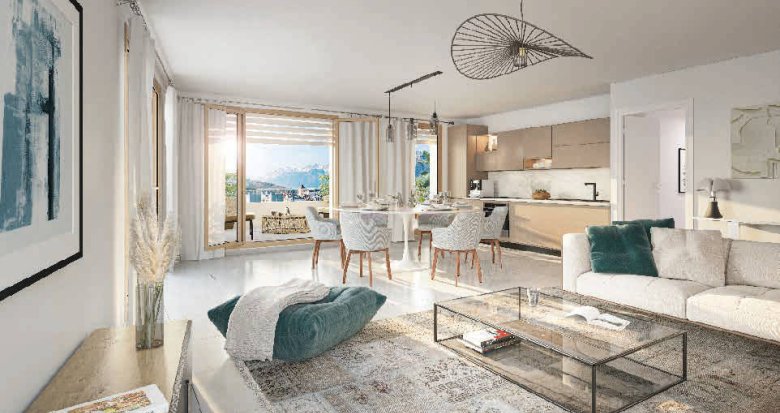 Achat / Vente appartement neuf Annecy au cœur du quartier des Hirondelles (74000) - Réf. 7003