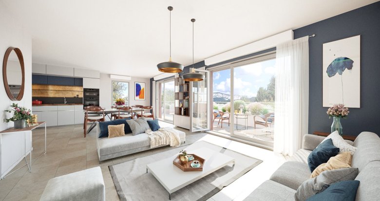 Achat / Vente appartement neuf Annecy commune de Seynod proche commodités (74000) - Réf. 13169