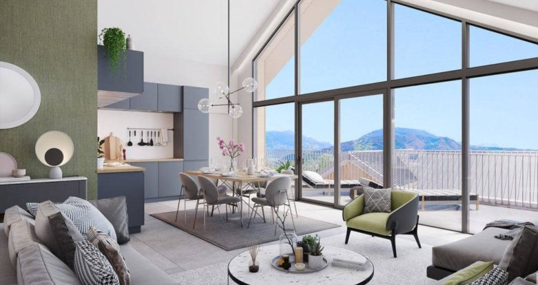 Achat / Vente appartement neuf Annecy-le-Vieux à 10 minutes à vélo du lac (74940) - Réf. 11786