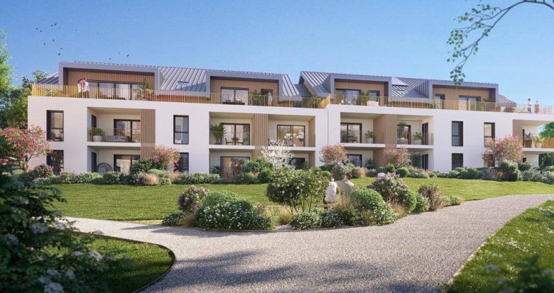Achat / Vente appartement neuf Annecy-le-Vieux à 10 minutes à vélo du lac (74940) - Réf. 11786