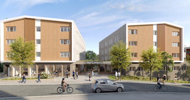 Achat / Vente appartement neuf Annecy résidence étudiante au cœur des Alpes (74000) - Réf. 13538