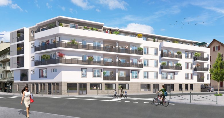 Achat / Vente appartement neuf Annemasse centre proche parc Olympe de Gouges (74100) - Réf. 6510