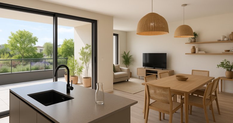 Achat / Vente appartement neuf Annemasse résidence intimiste face au Bois de Collonge (74100) - Réf. 13686