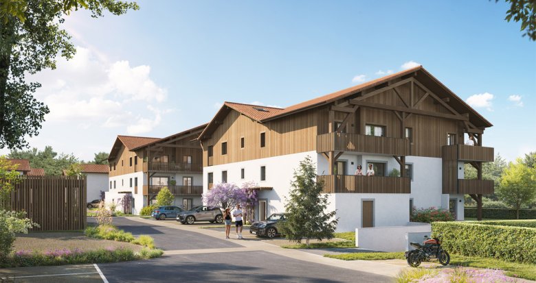 Achat / Vente appartement neuf Anthy-sur-Léman à 800m du Lac Léman et de sa plage (74200) - Réf. 12727