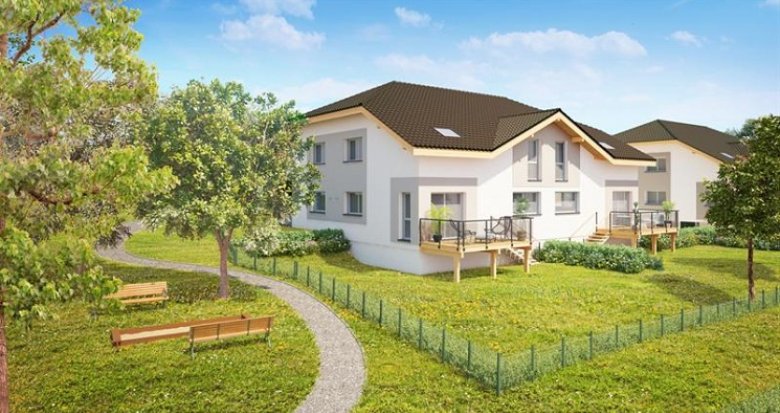 Achat / Vente appartement neuf Ballaison vue sur lac Léman (74140) - Réf. 153