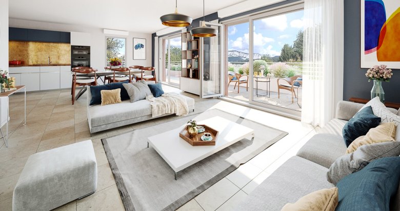 Achat / Vente appartement neuf Bonneville à proximité de la frontière Suisse (74130) - Réf. 13801