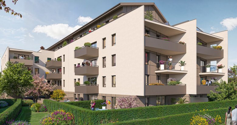 Achat / Vente appartement neuf Bonneville à proximité de la frontière Suisse (74130) - Réf. 13801