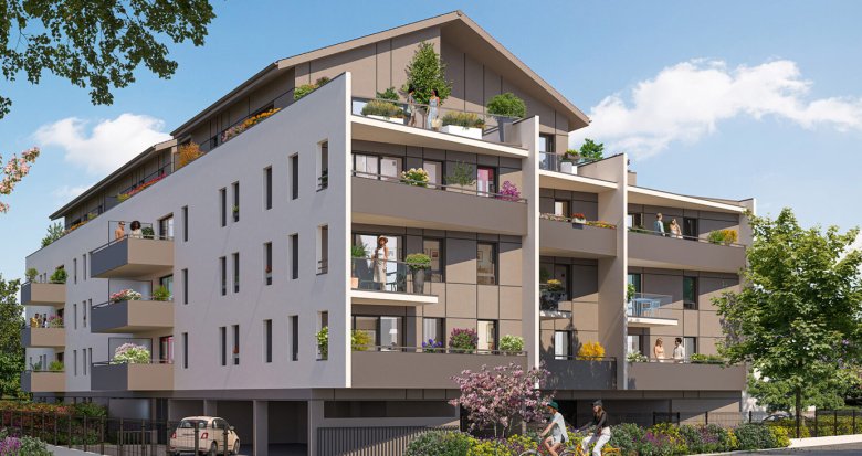 Achat / Vente appartement neuf Bonneville à proximité de la frontière Suisse (74130) - Réf. 13801