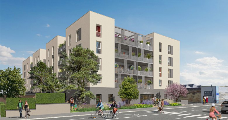 Achat / Vente appartement neuf Bourg-en-Bresse à 160 mètres d’un arrêt de bus (01000) - Réf. 13384