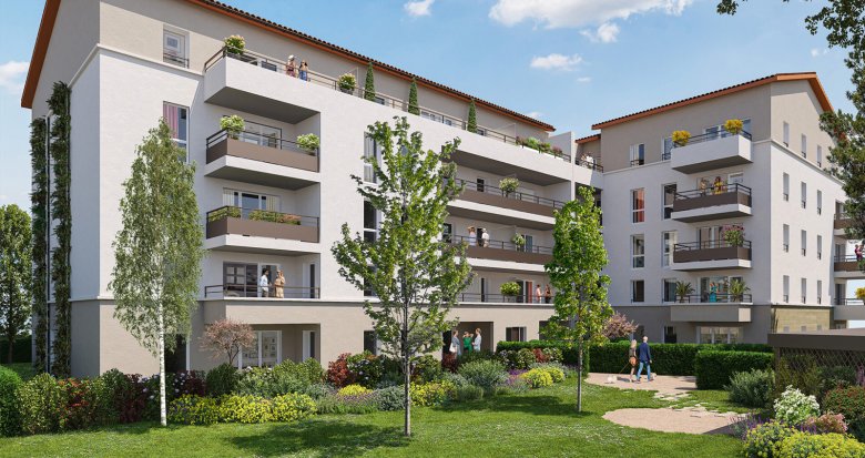 Achat / Vente appartement neuf Bourg-en-Bresse à 450m de la gare SNCF (01000) - Réf. 13410
