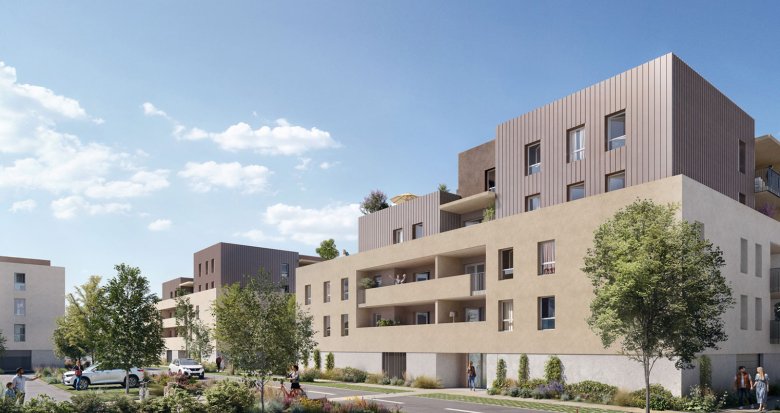 Achat / Vente appartement neuf Bourg-en-Bresse secteur résidentiel proche centre et gare (01000) - Réf. 13387