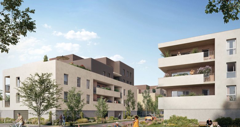 Achat / Vente appartement neuf Bourg-en-Bresse secteur résidentiel proche centre et gare (01000) - Réf. 13387