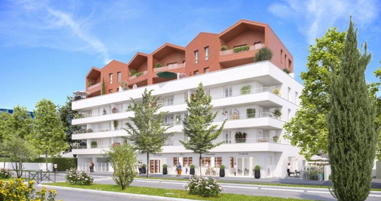 Achat / Vente appartement neuf Chambéry à 7 minutes en vélo du centre (73000) - Réf. 8340