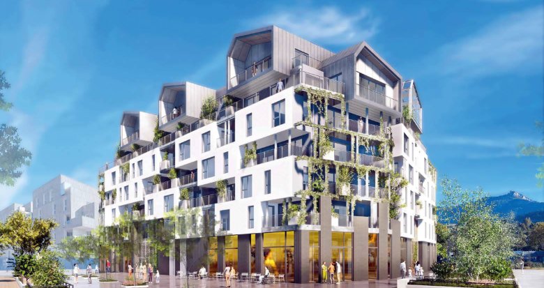 Achat / Vente appartement neuf Chambéry au cœur de l’écoquartier Vetrotex (73000) - Réf. 8629
