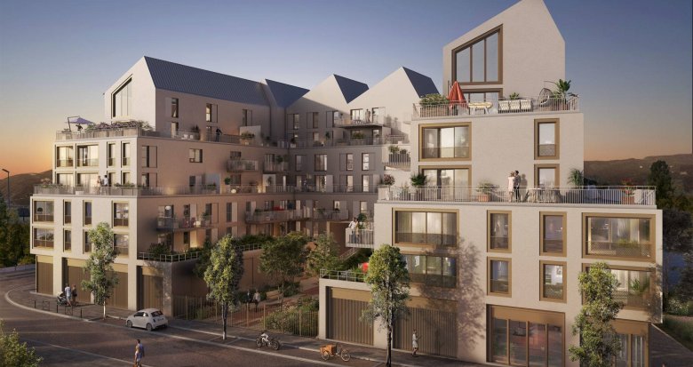 Achat / Vente appartement neuf Chambéry, au coeur de l'écoquartier Vetrotex (73000) - Réf. 8119