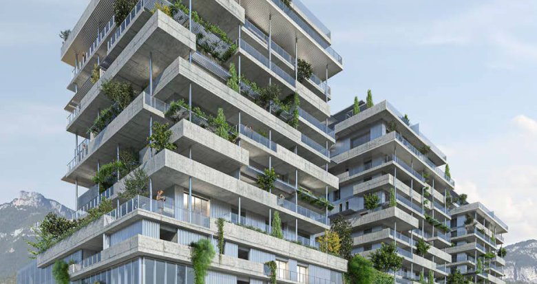 Achat / Vente appartement neuf Chambéry ecoquartier de Vetrotex à 10 min du centre-ville (73000) - Réf. 7796