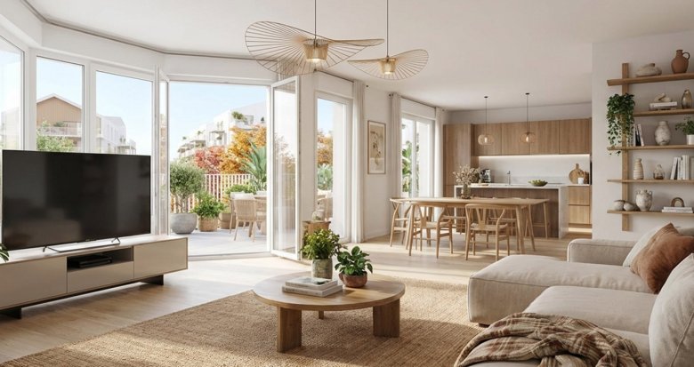 Achat / Vente appartement neuf Chambéry écoquartier proche du centre-ville (73000) - Réf. 13873