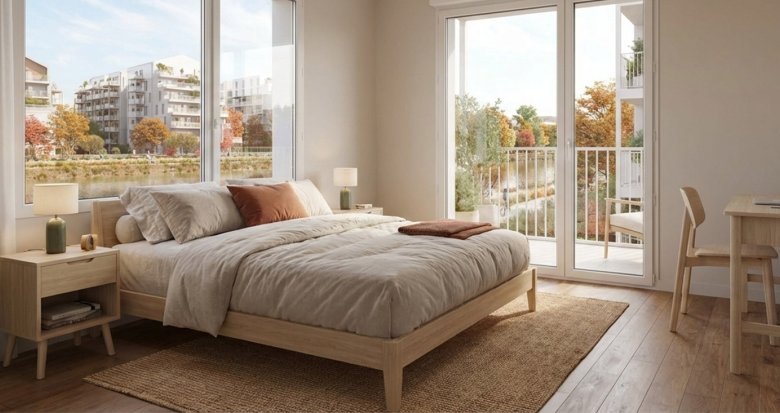 Achat / Vente appartement neuf Chambéry écoquartier proche du centre-ville (73000) - Réf. 13873