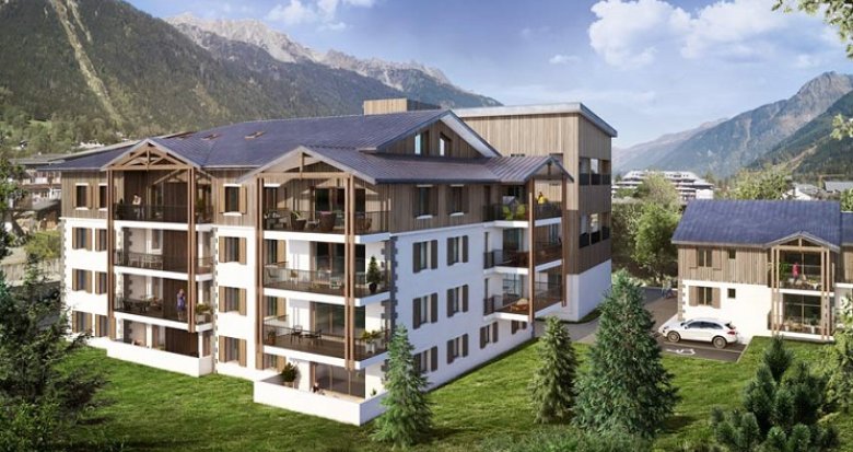 Achat / Vente appartement neuf Chamonix Mont-Blanc proche centre-ville (74400) - Réf. 4976