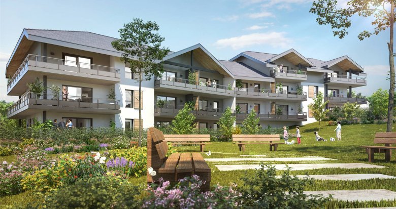 Achat / Vente appartement neuf Chapeiry à 10 minutes des commodités et proche d’Annecy (74540) - Réf. 13135