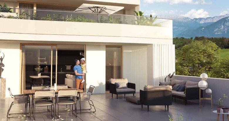 Achat / Vente appartement neuf Chavanod sur les hauteurs du village (74650) - Réf. 7139
