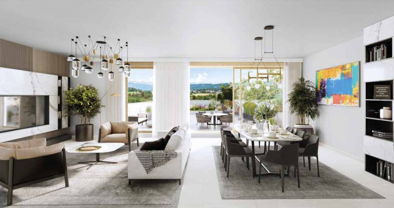 Achat / Vente appartement neuf Chavanod sur les hauteurs du village (74650) - Réf. 7139