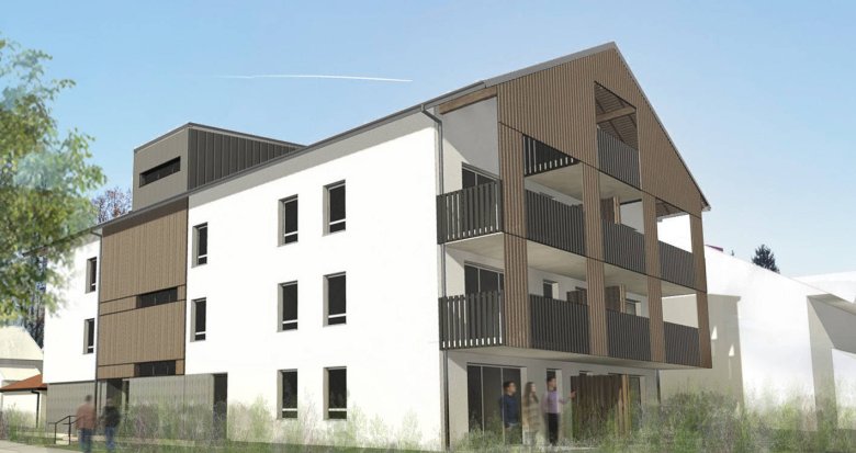 Achat / Vente appartement neuf Chênex centre-ville à 30 min en voiture de Genève (74520) - Réf. 12534