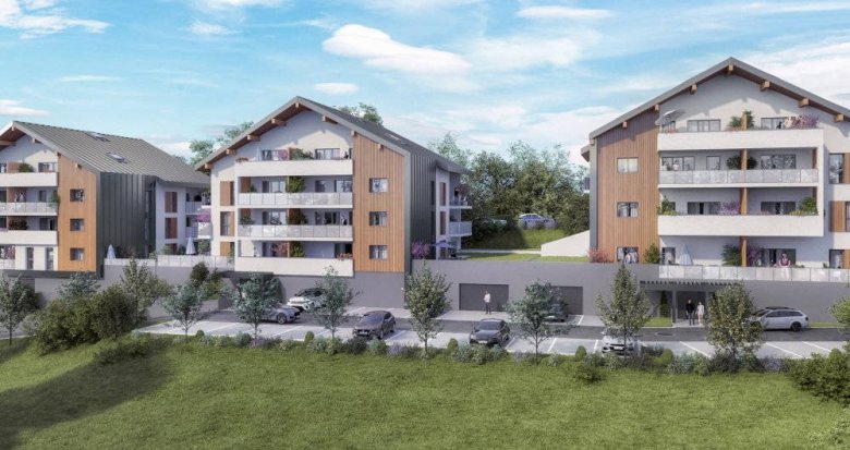 Achat / Vente appartement neuf Choisy à 25 minutes de Annecy (74330) - Réf. 7070