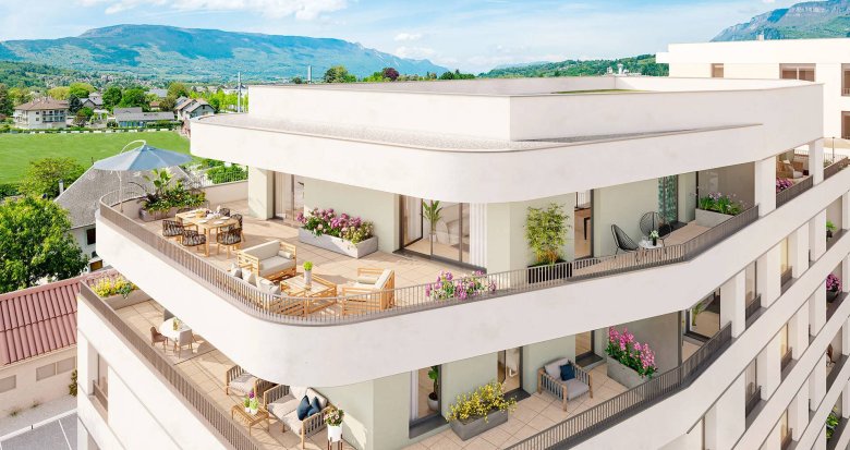Achat / Vente appartement neuf Cognin à 7 minutes du centre-ville de Chambéry (73160) - Réf. 12560