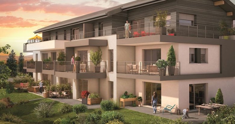 Achat / Vente appartement neuf Contamine-sur-Arve proche Annemasse (74130) - Réf. 2134