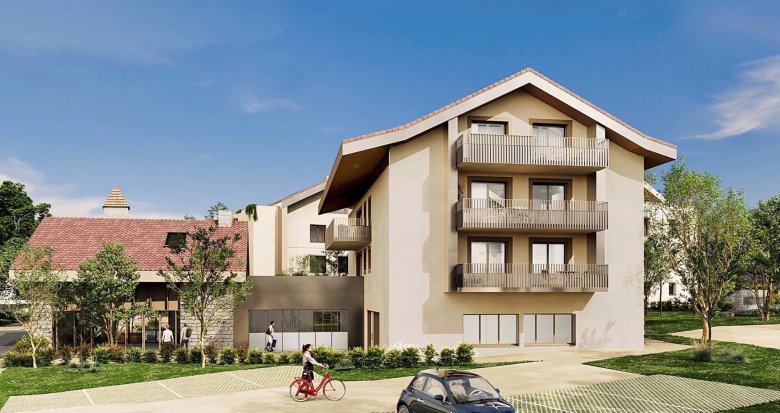 Achat / Vente appartement neuf Copponex à mi-chemin entre Genève et Annecy (74350) - Réf. 8631