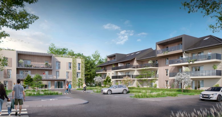 Achat / Vente appartement neuf Cusy dans l’intimité du centre-bourg (74540) - Réf. 9138